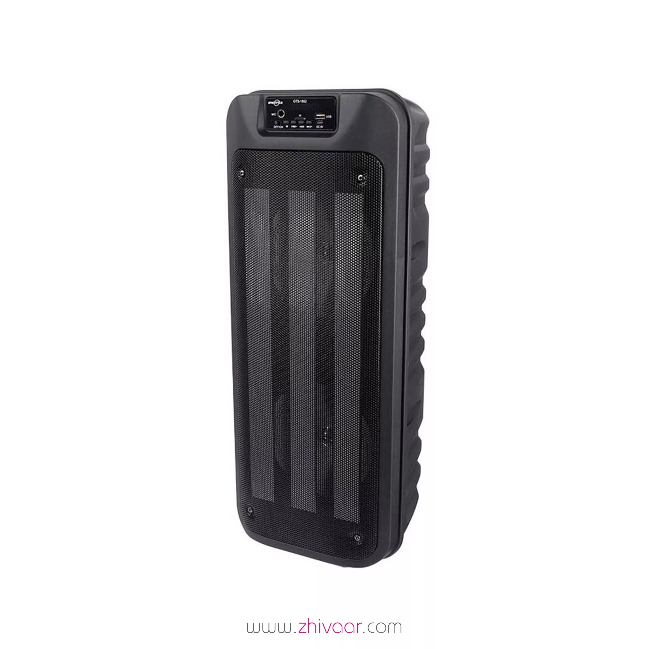 خرید اسپیکر بلوتوثی و قابل حمل مدل GTS-1852 - قیمت اسپيکر تک شارژي بيگ ساند GTS-1852